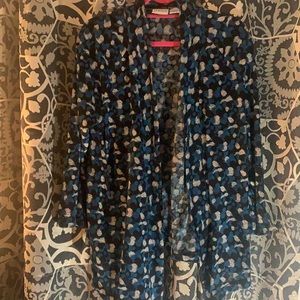 Chico’s cardigan blue size 3-16/18 XL